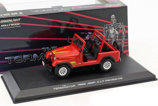 GreenLight 1:43 The Terminator (1984) - Sarah Connor s 1983 Jeep CJ-7 Renegade 86533