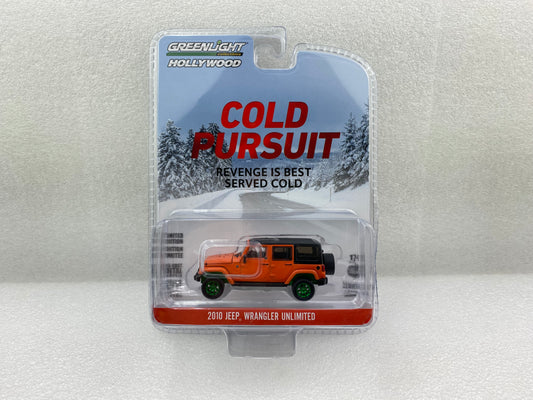 GreenLight Green Machine 1:64 Hollywood Series 40 - Cold Pursuit (2019) - 2010 Jeep Wrangler Unlimited 62010-E