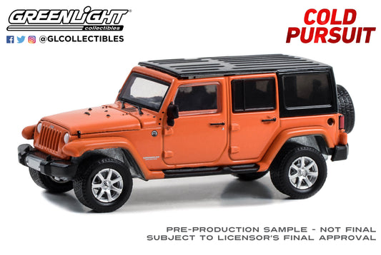 GreenLight 1:64 Hollywood Series 40 - Cold Pursuit (2019) - 2010 Jeep Wrangler Unlimited 62010-E