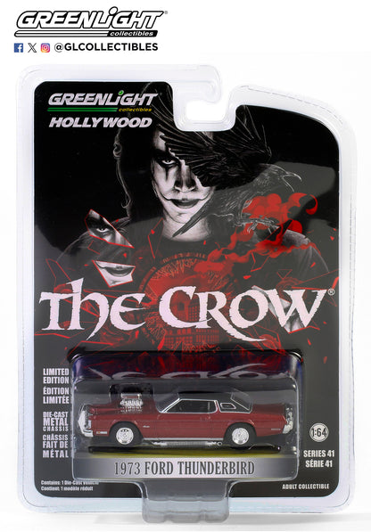 GreenLight 1:64 Hollywood Series 41 - The Crow (1994) - T-Bird’s 1973 Ford Thunderbird with Supercharger 62020-D