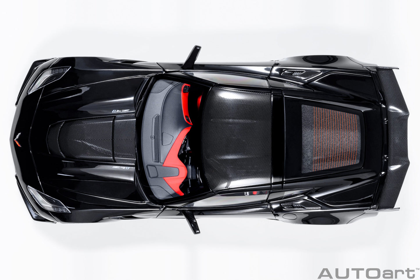 AUTOart 1:18 Chevrolet Corvette C7 ZR1 (Black) 71276