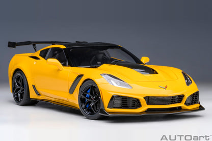 AUTOart 1:18 Chevrolet Corvette C7 ZR1 (Corvette Racing Yellow Tintcoat) 71278