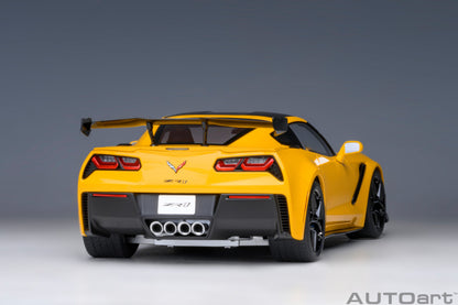 AUTOart 1:18 Chevrolet Corvette C7 ZR1 (Corvette Racing Yellow Tintcoat) 71278