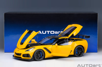 AUTOart 1:18 Chevrolet Corvette C7 ZR1 (Corvette Racing Yellow Tintcoat) 71278