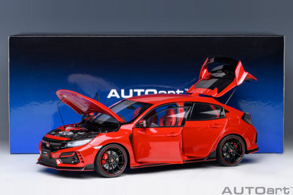 AUTOart 1:18 Honda Civic Type R (FK8) 2021 (Flame Red) 73223