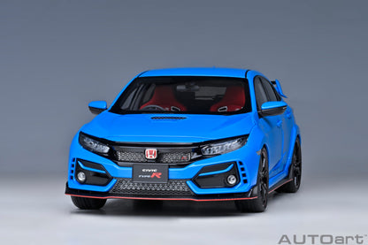 AUTOart 1:18 Honda Civic Type R (FK8) 2021 (Racing Blue Pearl) 73224
