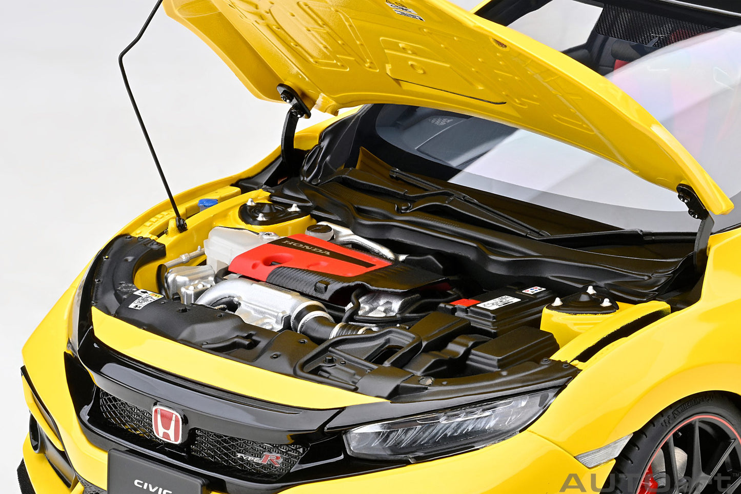 AUTOart 1:18 Honda Civic Type R (FK8) Limited Edition (Sunlight Yellow) 73225