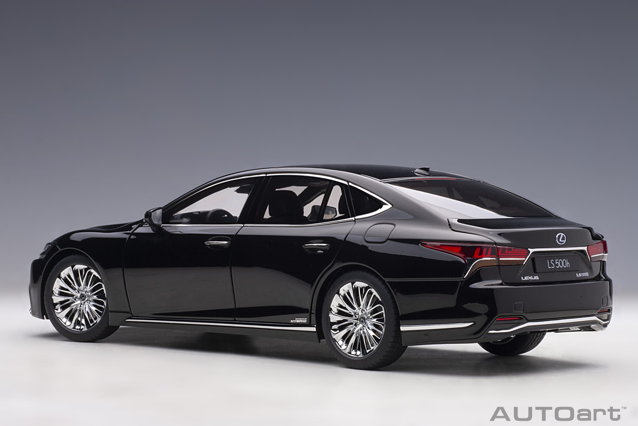 AUTOart Lexus LS500h 1:18 ブラック AUTOart 1:18 Lexus LS 500h (Black) 78868 – YomaCarModel
