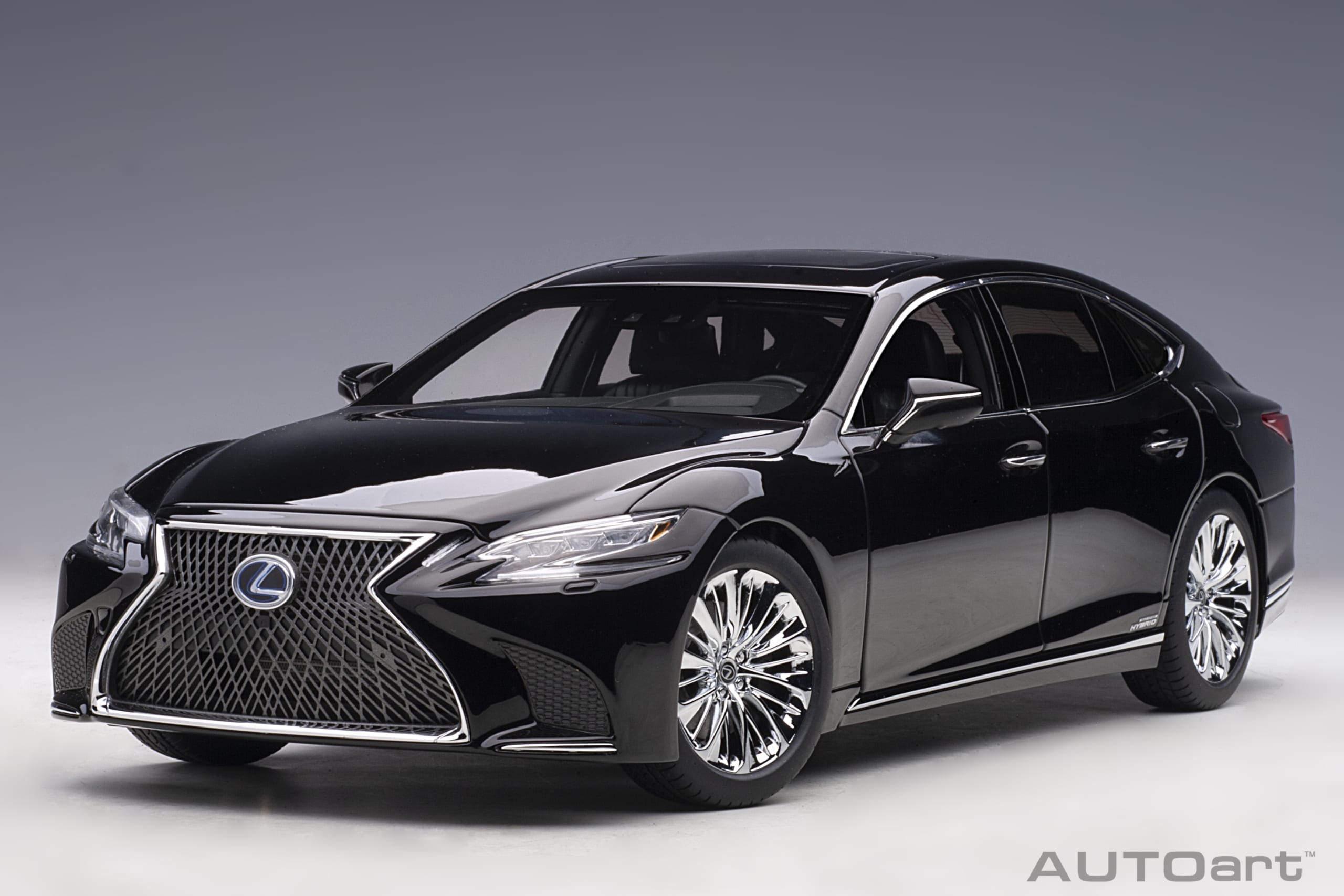 レクサス LS 1/18ミニカー模型 AUTOart 1:18 Lexus LS 500h (Black) 78868 – YomaCarModel