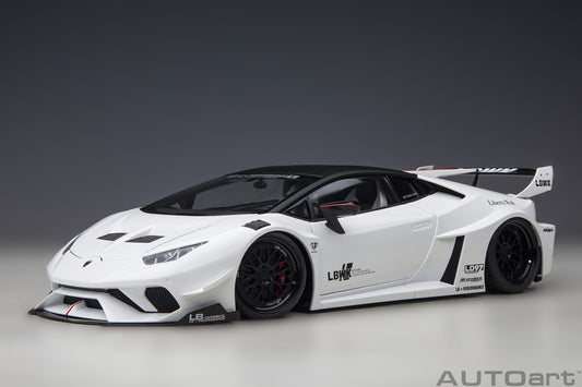 AUTOart 1:18 Liberty Walk LB Silhouette Lamborghini Huracan GT (White) 79125