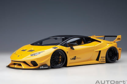 AUTOart 1:18 Liberty Walk LB Silhouette Lamborghini Huracan GT (Metallic Yellow) 79127