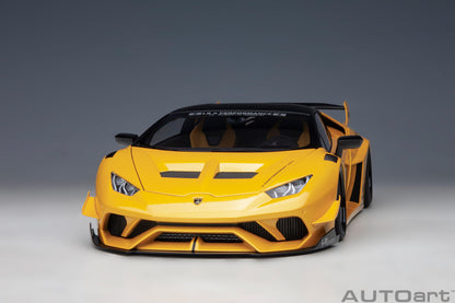 AUTOart 1:18 Liberty Walk LB Silhouette Lamborghini Huracan GT (Metallic Yellow) 79127