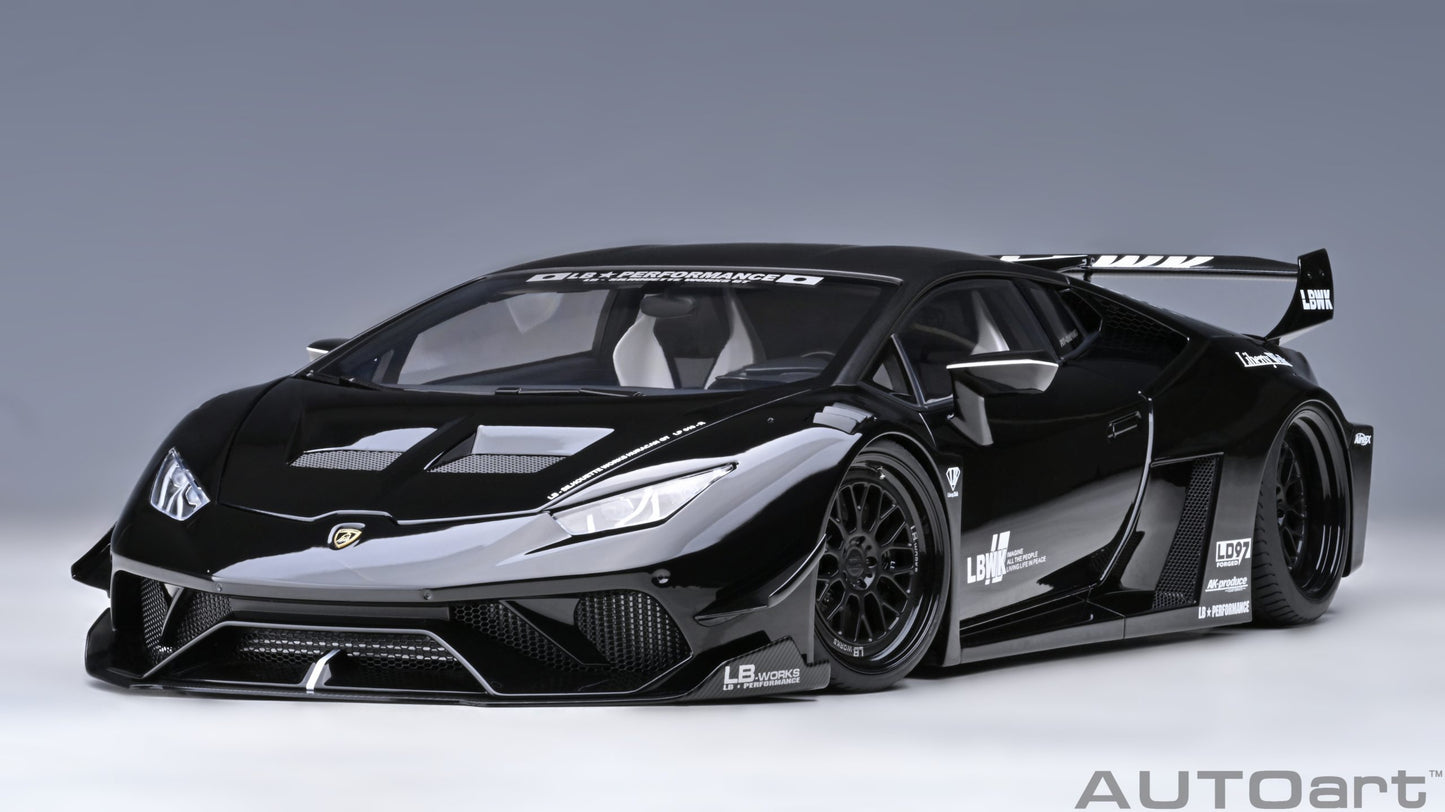 AUTOart 1:18 Liberty Walk LB Silhouette Lamborghini Huracan GT (Black) 79129