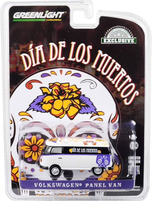 GreenLight 1:64 Volkswagen Type 2 Panel Van - Dia de los Muertos 2019 30040