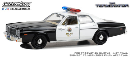 GreenLight 1:24 The Terminator (1984) - 1977 Plymouth Fury - Metropolitan Police 84193