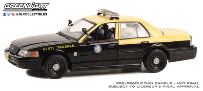 GreenLight 1:24 Hot Pursuit - 2010 Ford Crown Victoria Police Interceptor - Florida Highway Patrol 85583