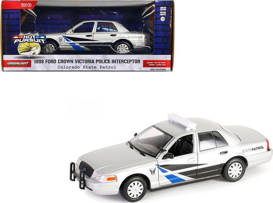 GreenLight 1:24 1998 Ford Crown Victoria - Colorado State Patrol 85593