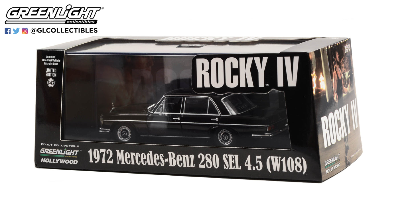 GreenLight 1:43 Rocky IV (1985) - 1972 Mercedes-Benz 280 SEL 4.5 (W108) 86639
