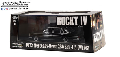 GreenLight 1:43 Rocky IV (1985) - 1972 Mercedes-Benz 280 SEL 4.5 (W108) 86639