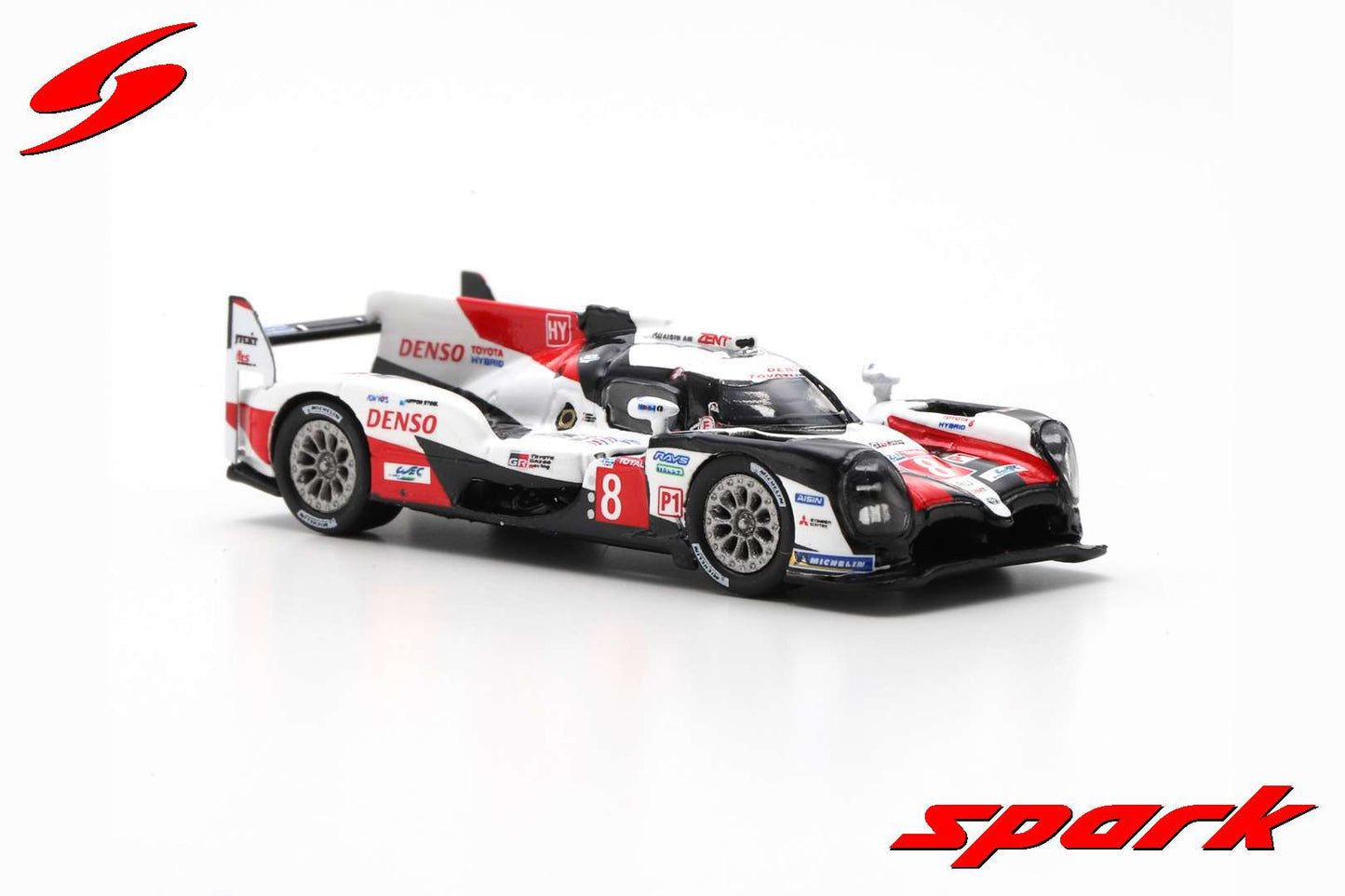 Spark 1:87 TOYOTA TS050 Hybrid #8 TOYOTA GAZOO Racing Winner 24H Le Mans 2018 S.Buemi - K.Nakajima - F.Alonso 87LM18