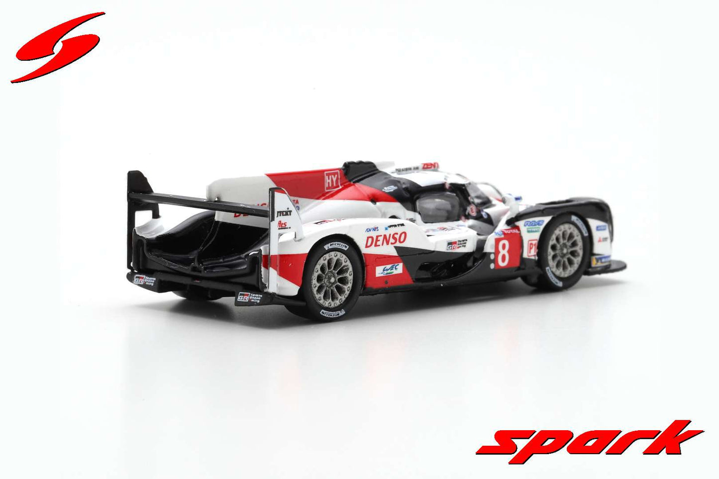 Spark 1:87 TOYOTA TS050 Hybrid #8 TOYOTA GAZOO Racing Winner 24H Le Mans 2018 S.Buemi - K.Nakajima - F.Alonso 87LM18