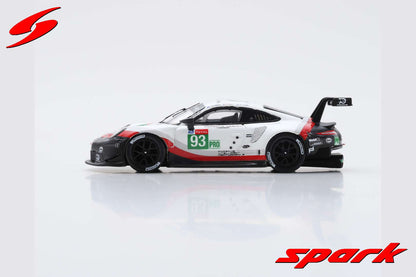 Spark 1:87 Porsche 911 RSR #93 Porsche GT Team 24H Le Mans 2018 P.Pilet - N.Tandy - E.Bamber 87S144