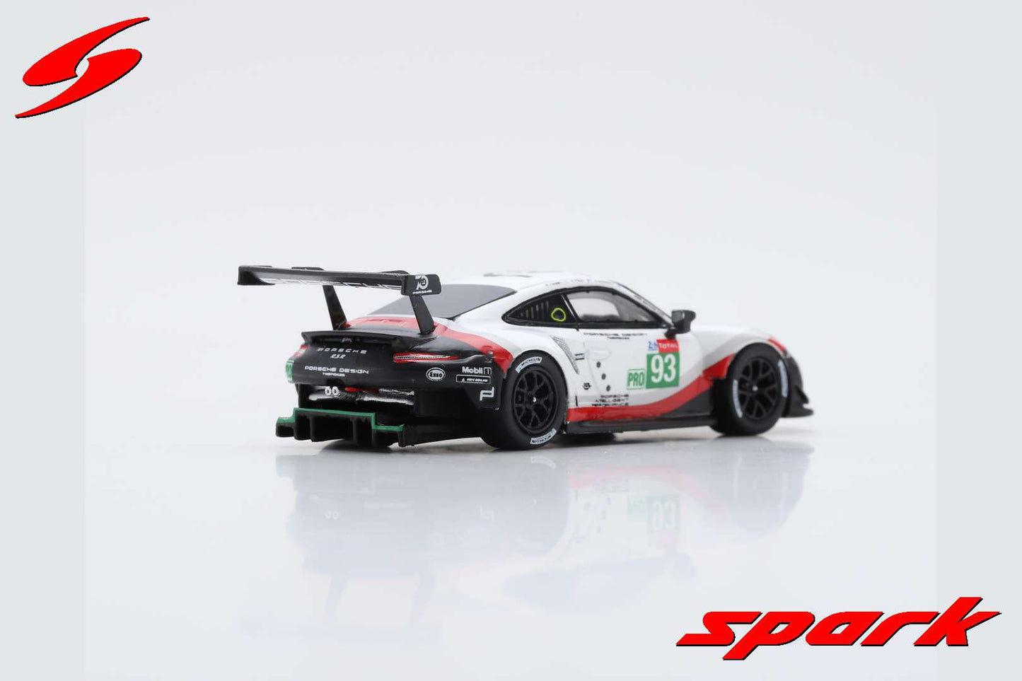 Spark 1:87 Porsche 911 RSR #93 Porsche GT Team 24H Le Mans 2018 P.Pilet - N.Tandy - E.Bamber 87S144