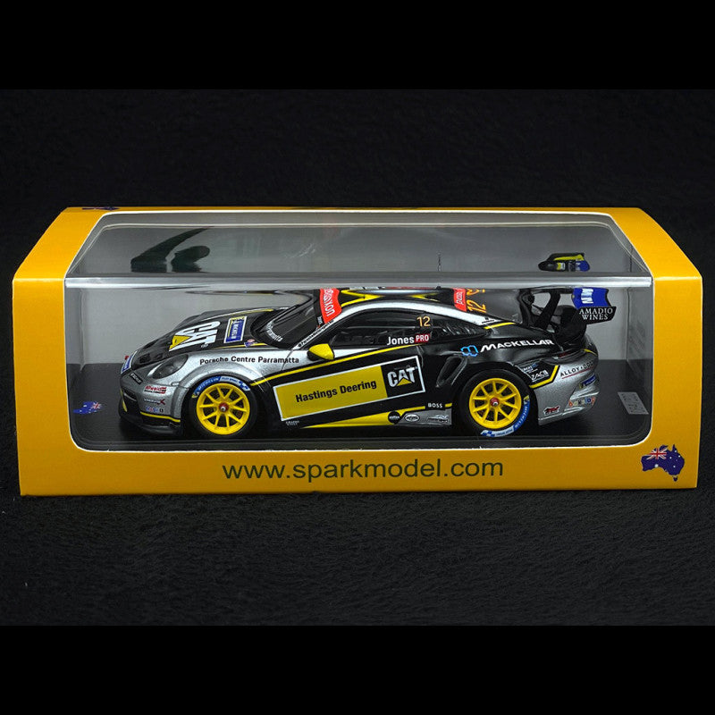 Spark 1:43 Porsche 911 GT3 Cup Porsche Carrera Cup Australia Champion 2022 #12 Harri Jones AS065