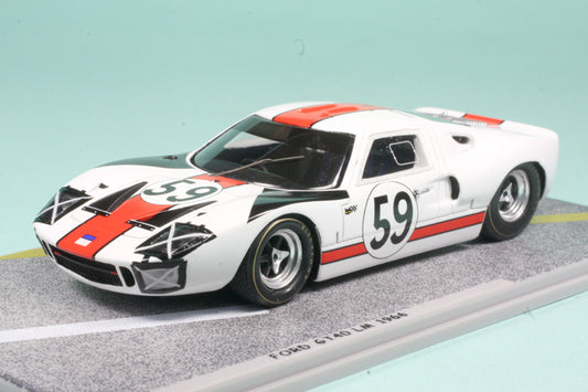 Spark Bizarre 1:43 Ford GT40 # 59 Revson/Scott Le Mans 1966 BZ283