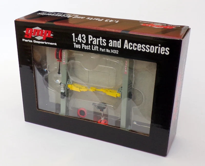GMP 1:43 GMP Two Post Lift - Grey GMP-14312