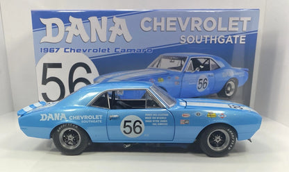 GMP 1:18 GMP 1967 Chevrolet Trans Am Camaro Z/28 - #56 Dana Chevrolet Southgate GMP-18972