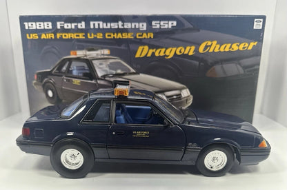 GMP 1:18 1988 Ford Mustang 5.0 SSP - U.S. Air Force U-2 Chase Car - Dragon Chaser GMP-18975