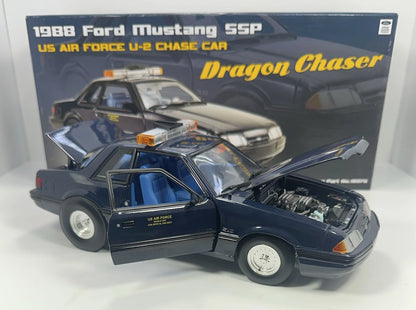 GMP 1:18 1988 Ford Mustang 5.0 SSP - U.S. Air Force U-2 Chase Car - Dragon Chaser GMP-18975