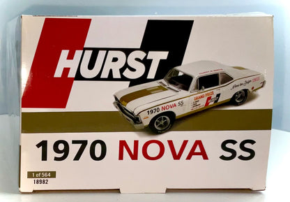 GMP 1:18 1970 Chevrolet Nova SS 54th International 500 Mile Sweepstakes Hurst Performance Grand Prize Car GMP-18982