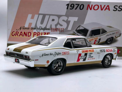 GMP 1:18 1970 Chevrolet Nova SS 54th International 500 Mile Sweepstakes Hurst Performance Grand Prize Car GMP-18982