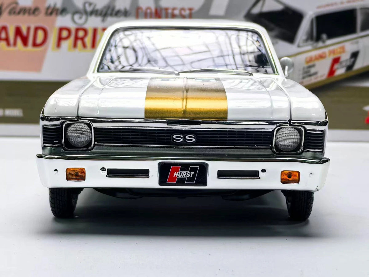 GMP 1:18 1970 Chevrolet Nova SS 54th International 500 Mile Sweepstakes Hurst Performance Grand Prize Car GMP-18982