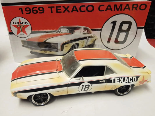 GMP 1:18 GMP Pro Touring 1969 Chevrolet Camaro RS - Texaco #18 GMP-18986