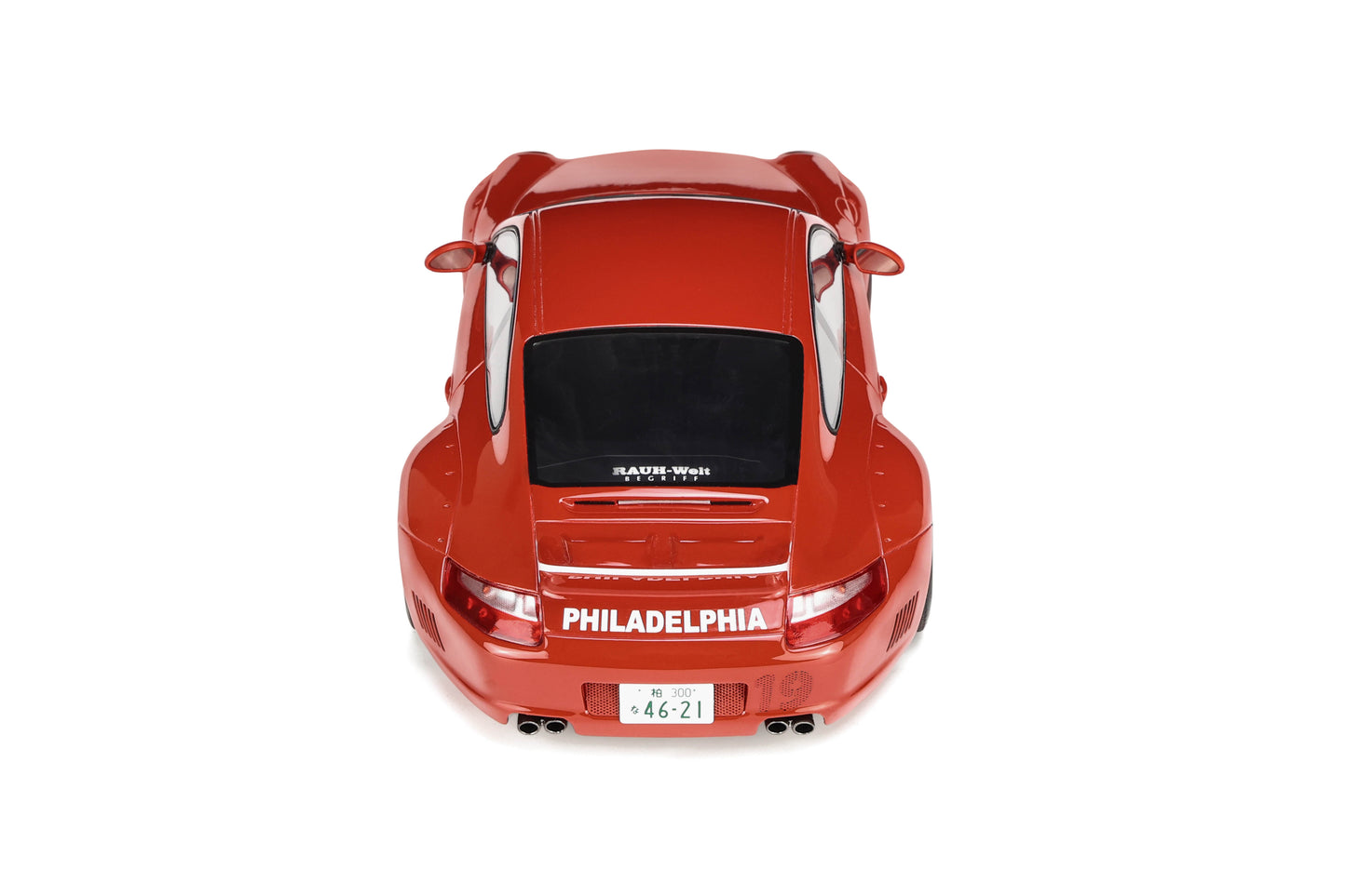 GT Spirit 1:18 Porsche 911 997 RWB AKA Phila 2021 Red GT874