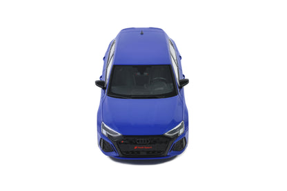 GT Spirit 1:18 Audi RS 3 Sportback Performance Edition Blue 2022 GT884