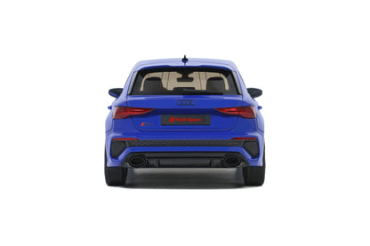 GT Spirit 1:18 Audi RS 3 Sportback Performance Edition Blue 2022 GT884