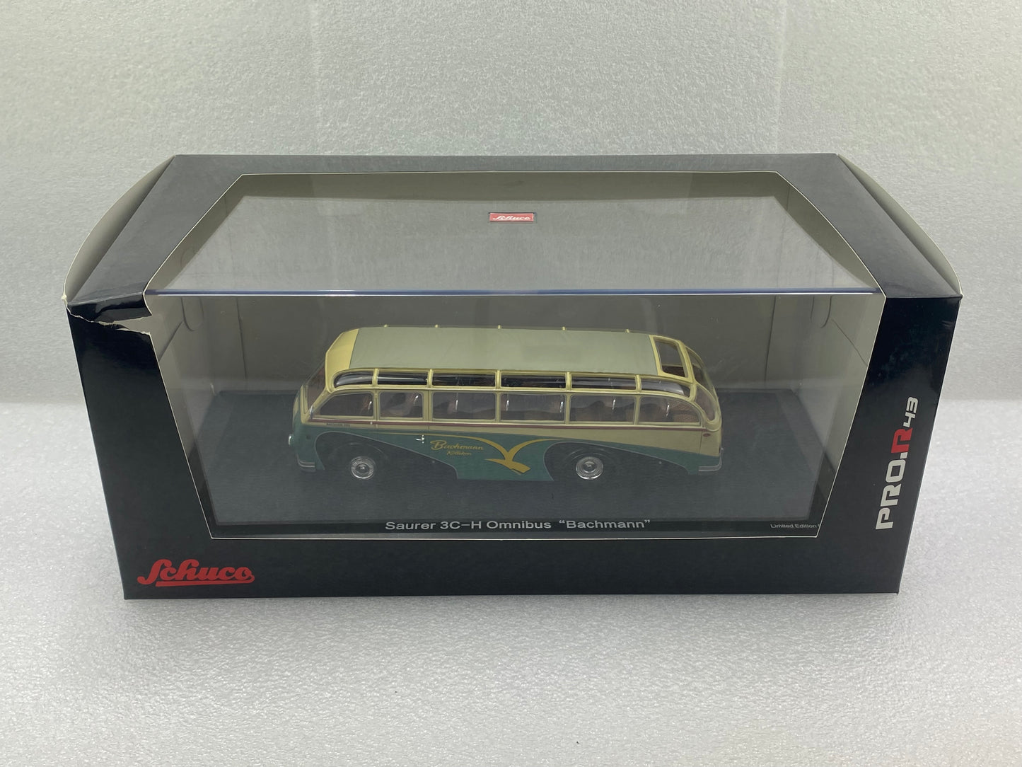 Schuco 1:43 Saurer 3C-H Omnibus Bachmann 450900600 (Damaged / Clearance Final Sale)