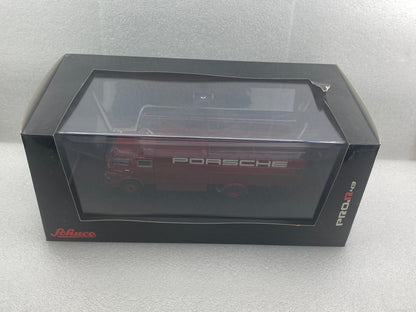 Schuco 1:43 MAN 635 Porsche Race Truck Red 450894400 (Clearance Final Sale)