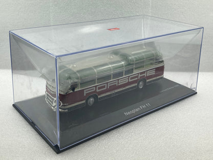 Schuco 1:43 Auwarter Neoplan FH 11 Porsche Racing Service Bus 450896600 (Damaged / Clearance Final Sale)
