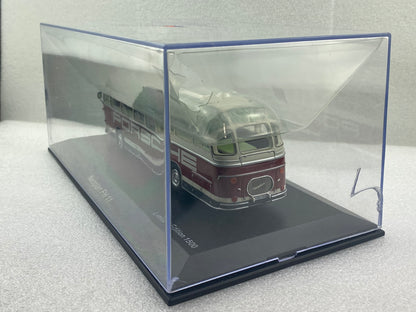 Schuco 1:43 Auwarter Neoplan FH 11 Porsche Racing Service Bus 450896600 (Damaged / Clearance Final Sale)