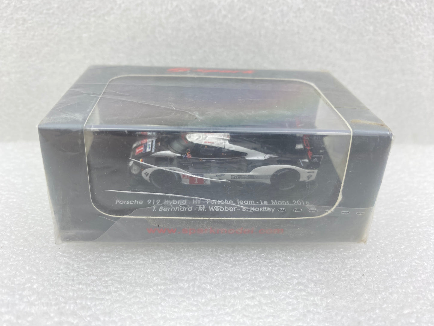 Spark 1:87 Porsche 919 Hybrid HY #1 T.Bernhard/M.Webber/B.Hartley Le Mans 2016 87S139