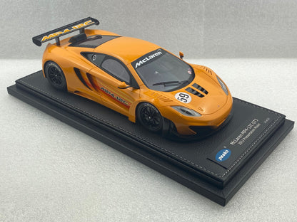 Peako 1:18 2011 McLaren MP4-12C GT3 #59 Orange 1804OR (Clearance Final Sale)