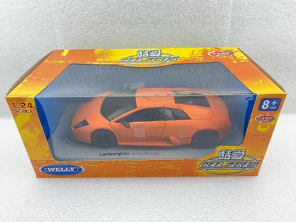 Welly 1:24 Lamborghini Murcielago Matte Orange 22438MOW (Clearance Final Sale)