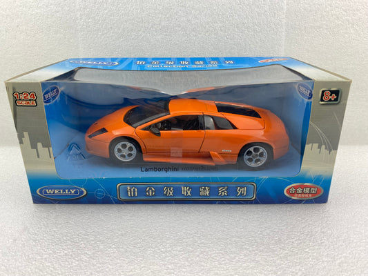Welly 1:24 Lamborghini Murcielago Orange 22438WO (Clearance Final Sale)