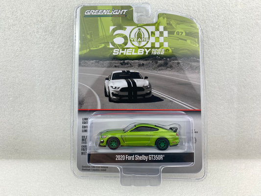 GreenLight Green Machine 1:64 Anniversary Collection Series 16 - 2020 Ford Shelby GT350R - Shelby 60 Years Since 1962 28140-E