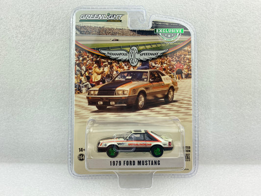 GreenLight Green Machine 1:64 1979 Ford Mustang Hardtop 63rd Annual Indianapolis 500 Mile Race Official 500 Festival Car 30392